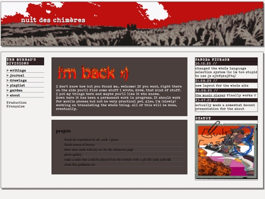 en/bureau screenshot