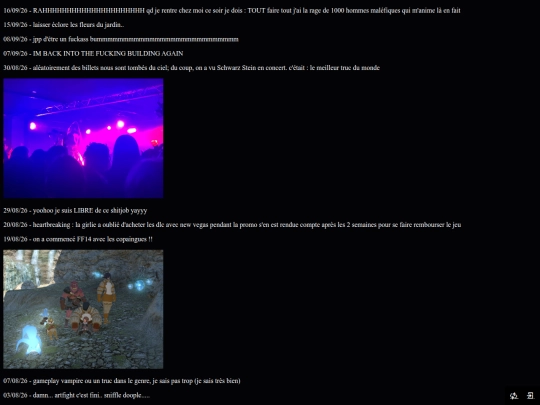 status screenshot