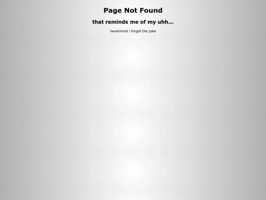 not_found screenshot