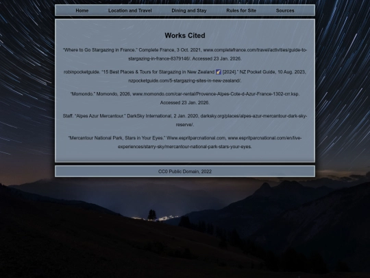 Costs screenshot