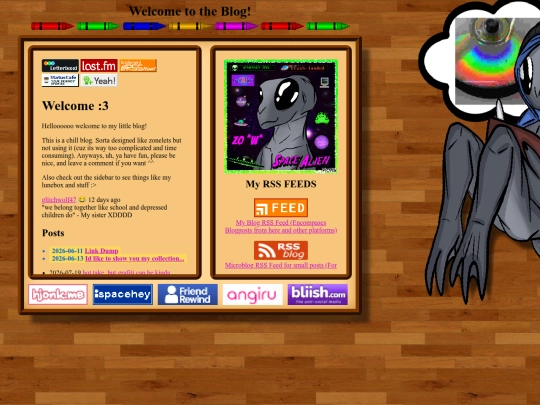 blog screenshot