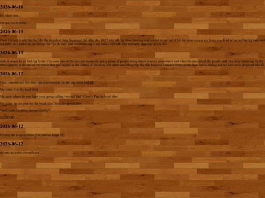 blog/microblog screenshot