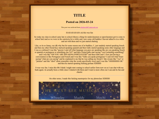 blog/posts/archive/Silly-thing-from-this-morning-03-24-26 screenshot