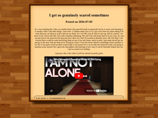 blog/posts/i-get-so-genuinely-scared-sometimes screenshot