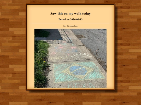 blog/posts/saw-this-on-a-walk-today screenshot