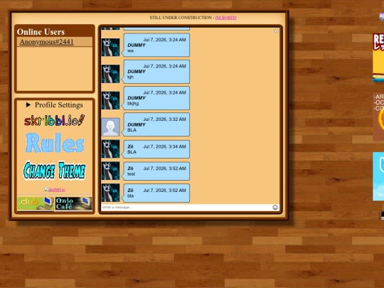 chat screenshot