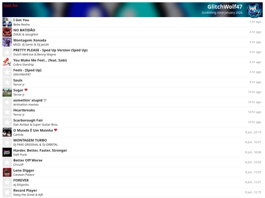 lastfm/lastfm screenshot