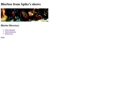 Blorbodirectory screenshot