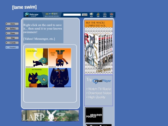 Ecards screenshot