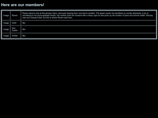 members screenshot