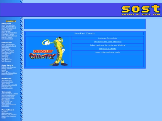 chaotix screenshot