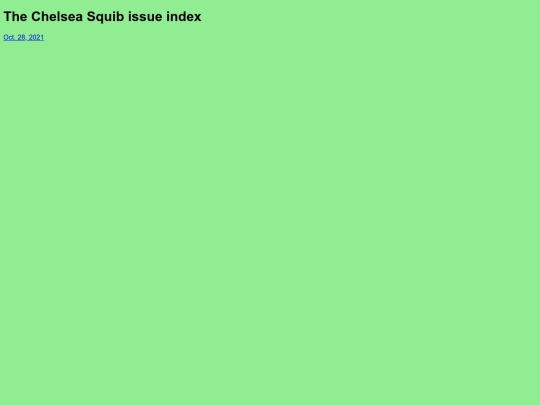issues screenshot