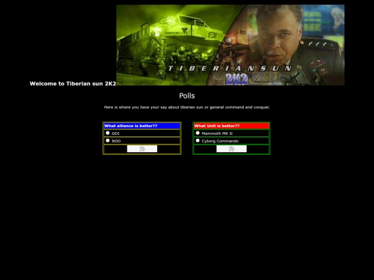 polls screenshot