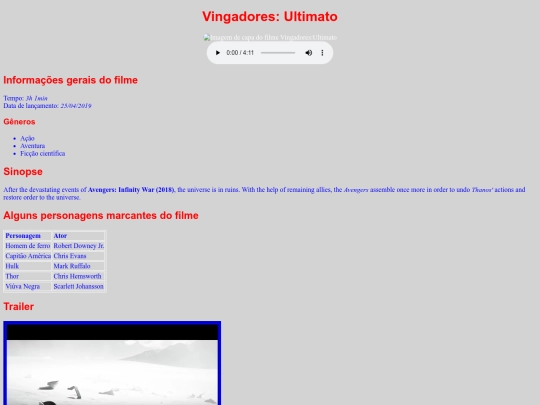 vingadores/vingadores_htmlPuro screenshot