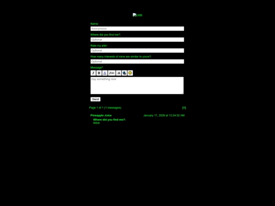 chatbox screenshot
