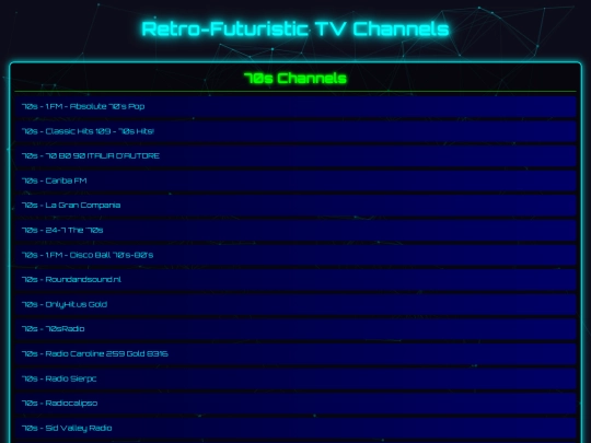 Radio screenshot