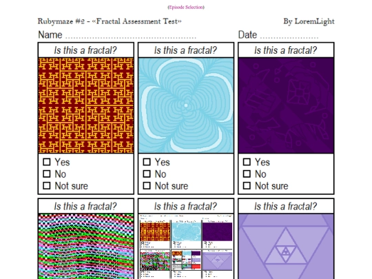 rubymaze2 screenshot