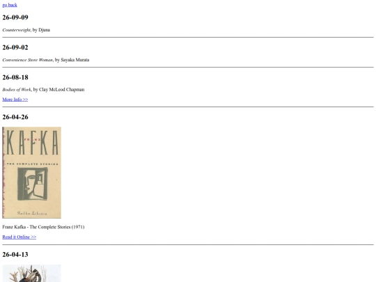 about/book-list screenshot