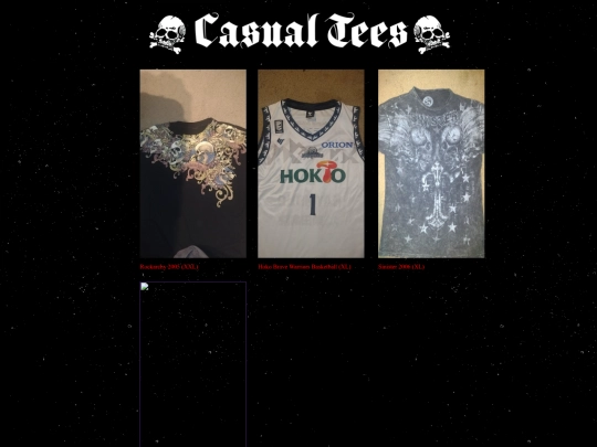 casualtees screenshot