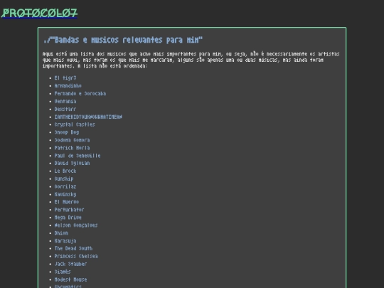 playlist screenshot
