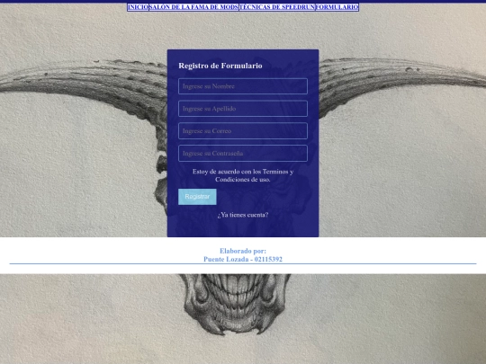 form screenshot