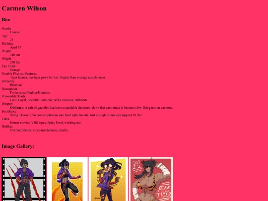 Carmen screenshot