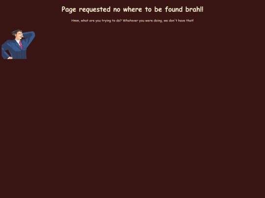 not_found screenshot