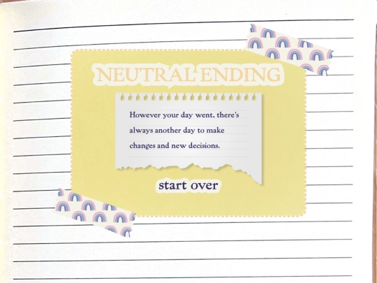 neutral ending screenshot