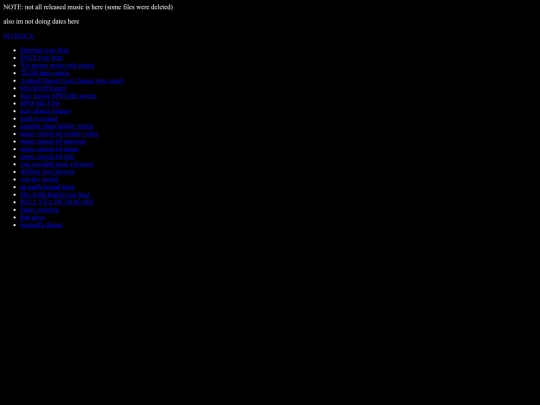 releasedmusic screenshot