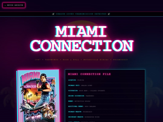 bad movies/miamiconnection screenshot
