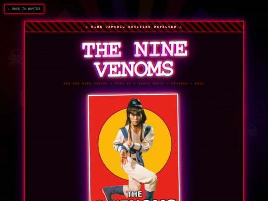 kung fu movie/9venoms screenshot