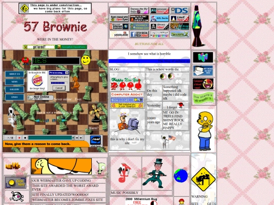 Homepage screenshot