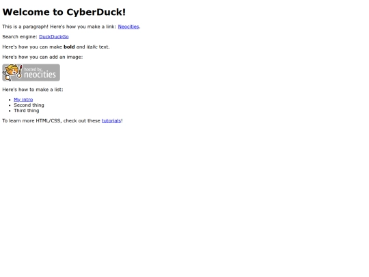 index screenshot