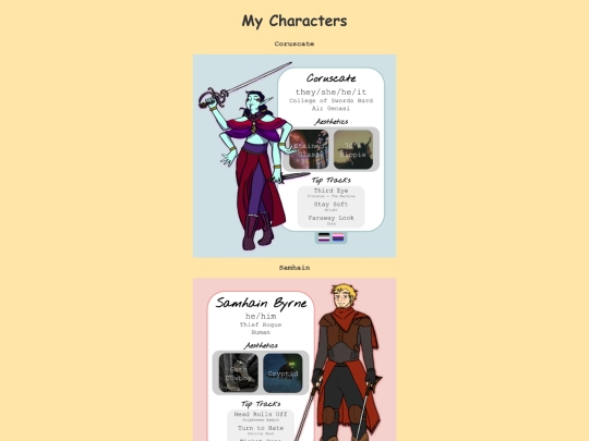 characters screenshot