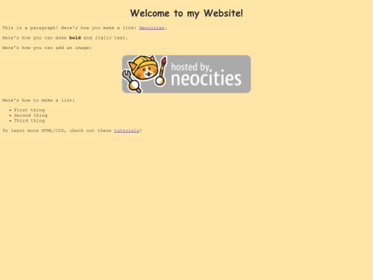 test screenshot