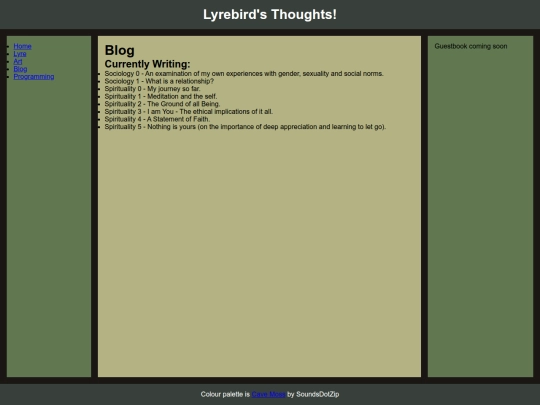 blog screenshot
