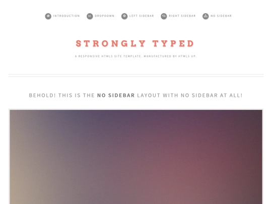 no-sidebar screenshot