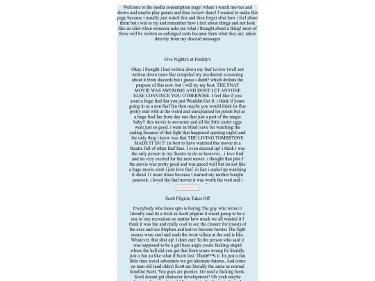 reviews screenshot