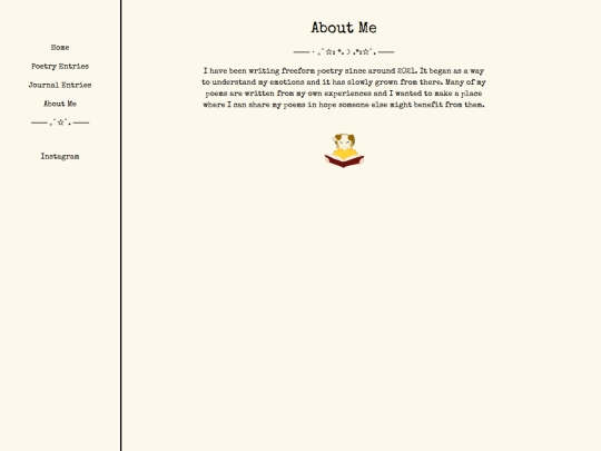 aboutme screenshot