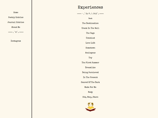 sortedexperiences screenshot