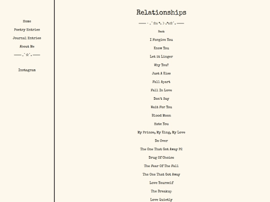 sortedrelationships screenshot