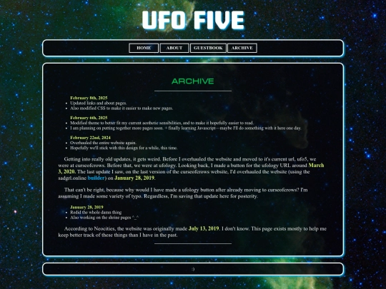 archive screenshot