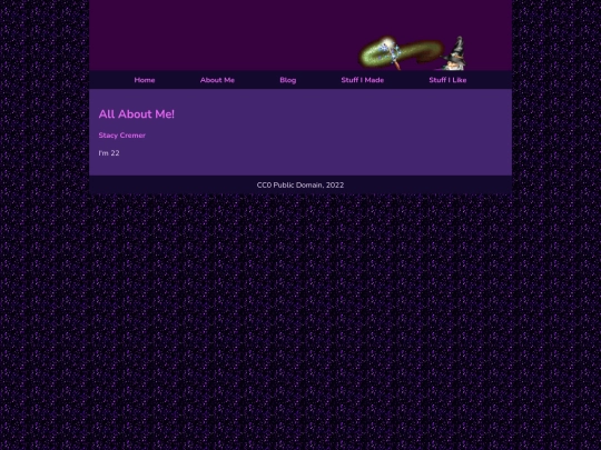blog screenshot