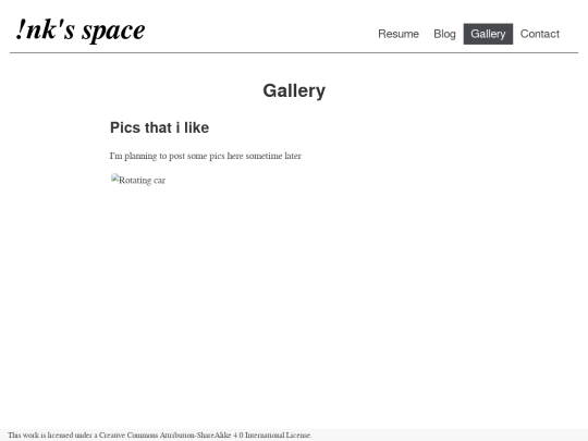 hugo-gallery screenshot