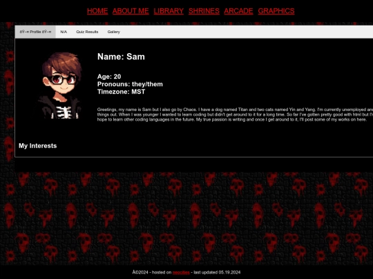 profile screenshot