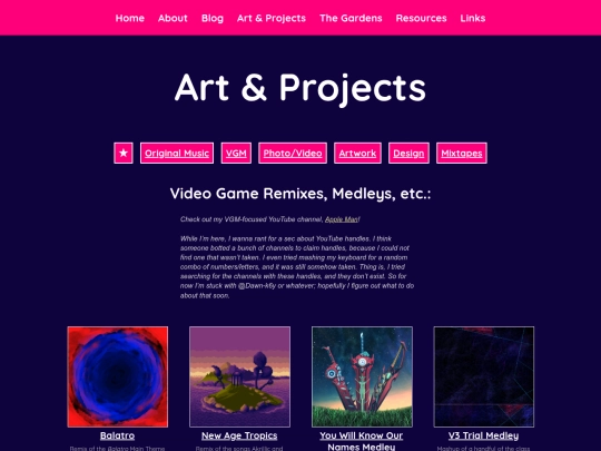 subpage/proj-vgm screenshot
