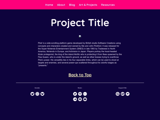 subpage/proj/template screenshot