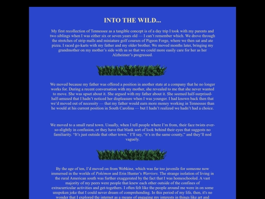 INTOTHEWILD screenshot