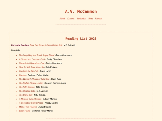 blog/posts/Reading-List-2025 screenshot