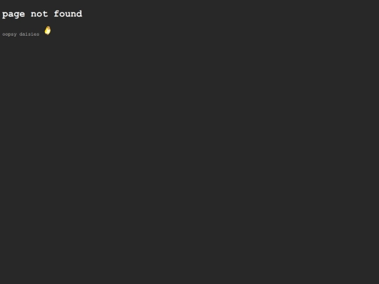 not_found screenshot